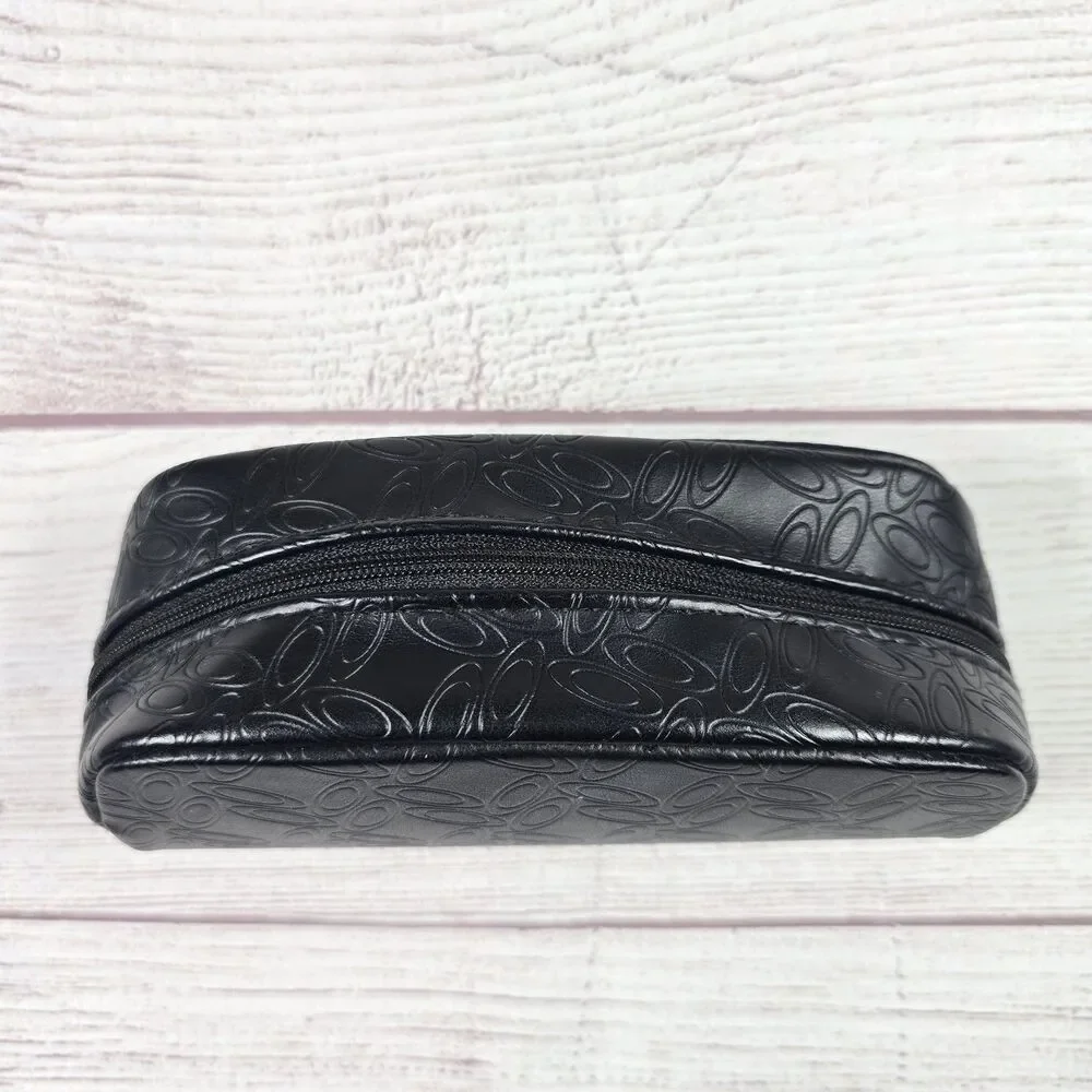 Oakley Vintage Y2K Sunglasses Zip Monogram Case With Wrist Strap
